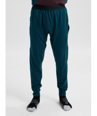 Men's Synthetic Midweight Base Layer Pants - Atlantic Teal