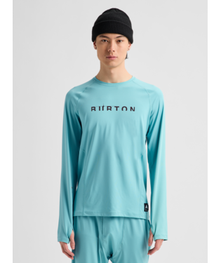 Men's Synthetic Lightweight Base Layer Crewneck - Mineral Blue