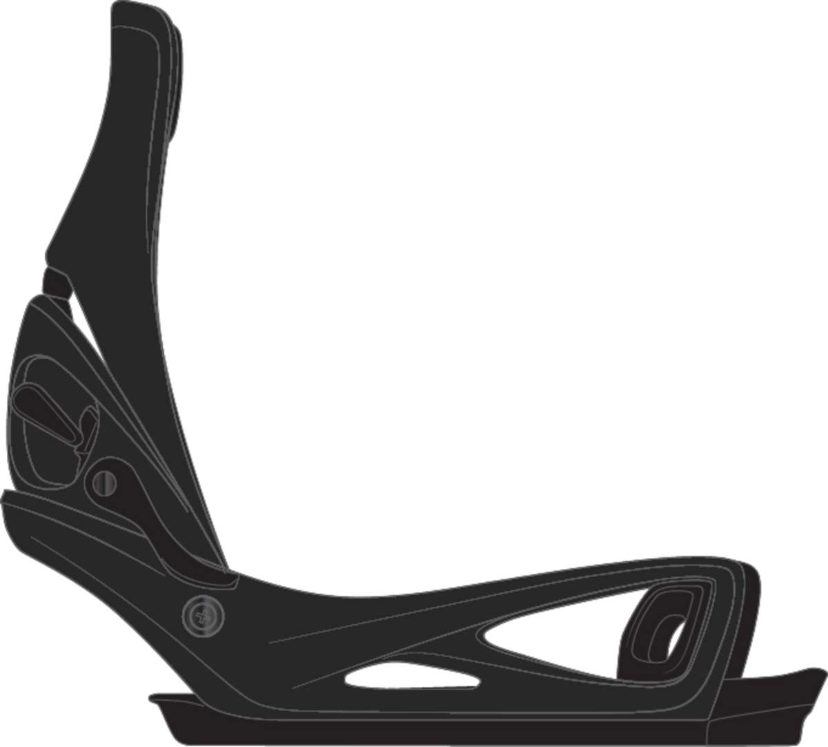 Women's Step On® Lexa X Snowboard Bindings - Black