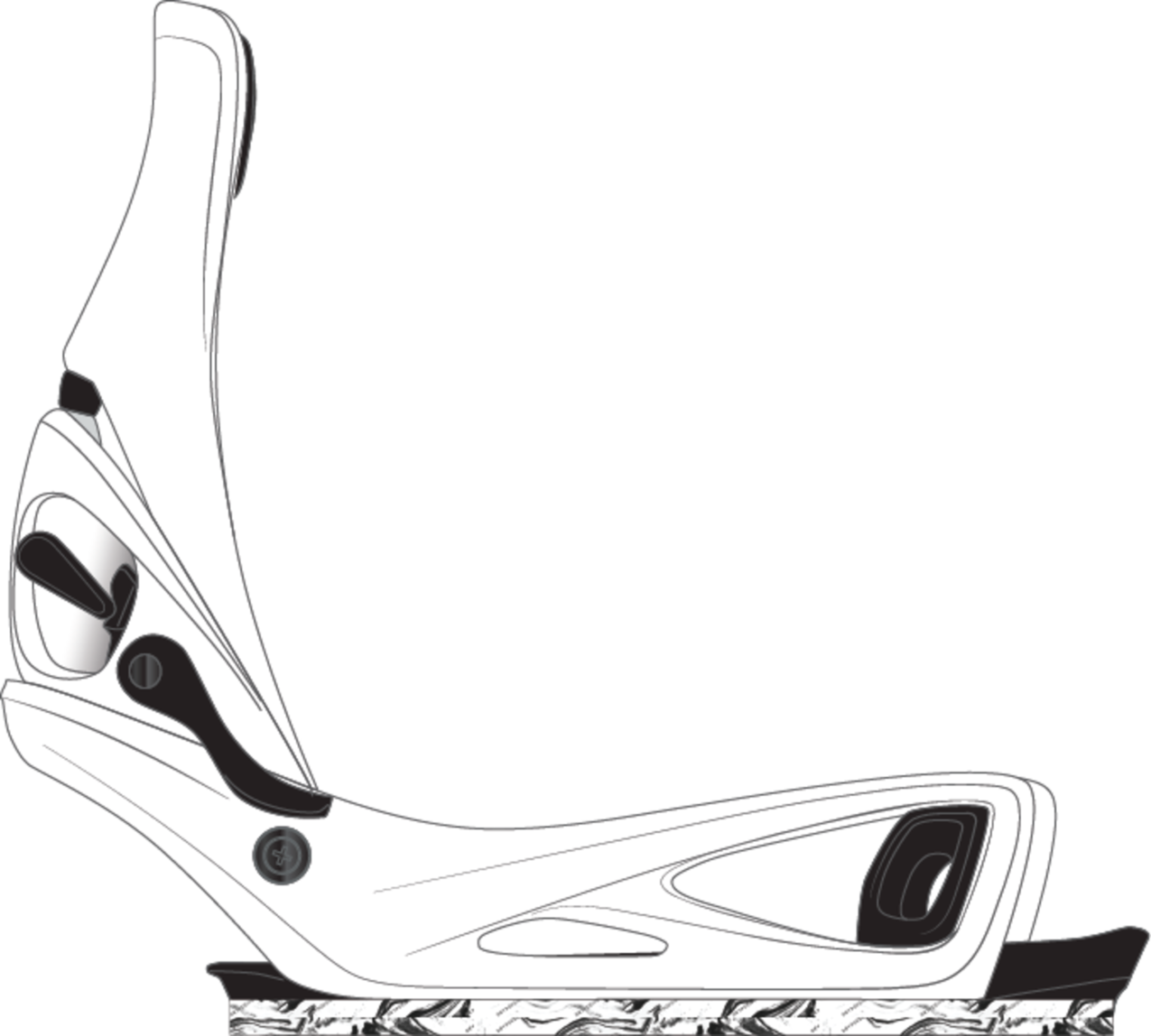 Women's Step On® Lexa X Snowboard Bindings - White