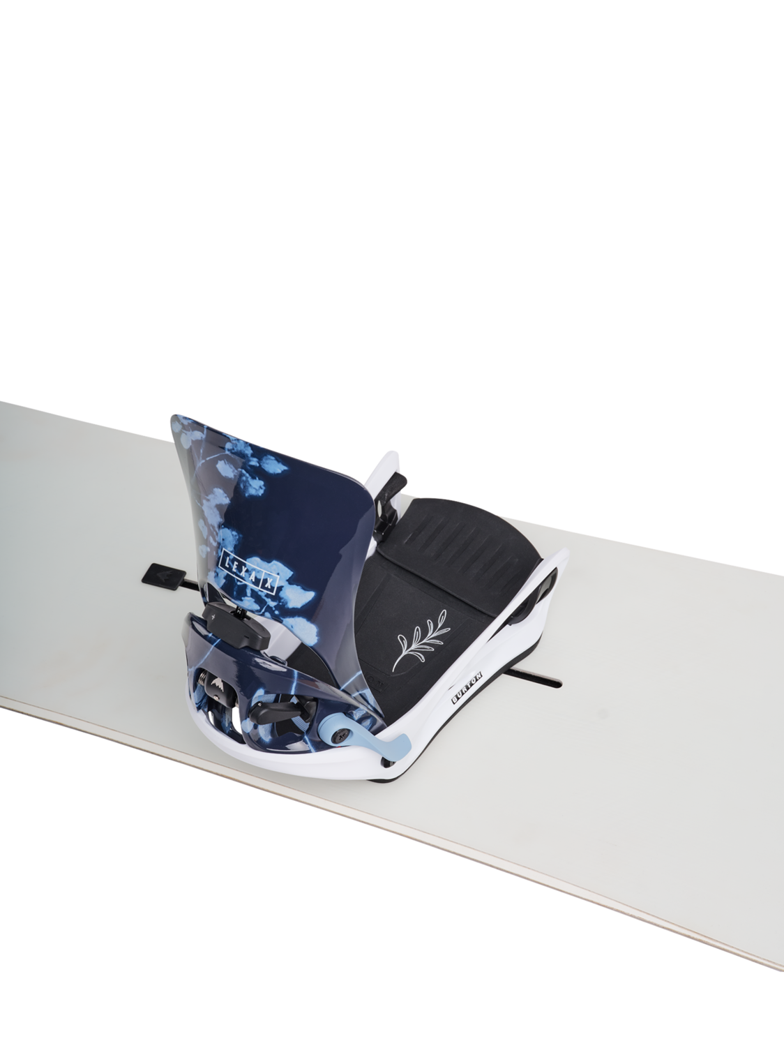 Women's Step On® Lexa X Snowboard Bindings - Cyanotype Floral/White