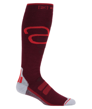 [ak] Performance+ Sock - Rum Raisin/Hot Tamale
