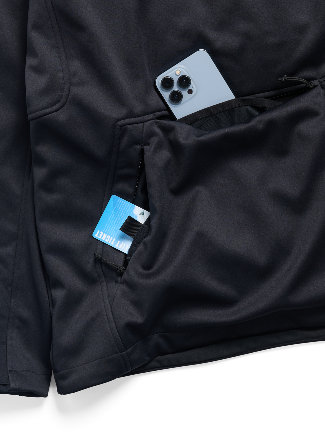 Crown Weatherproof Riding Pullover Hoodie - True Black