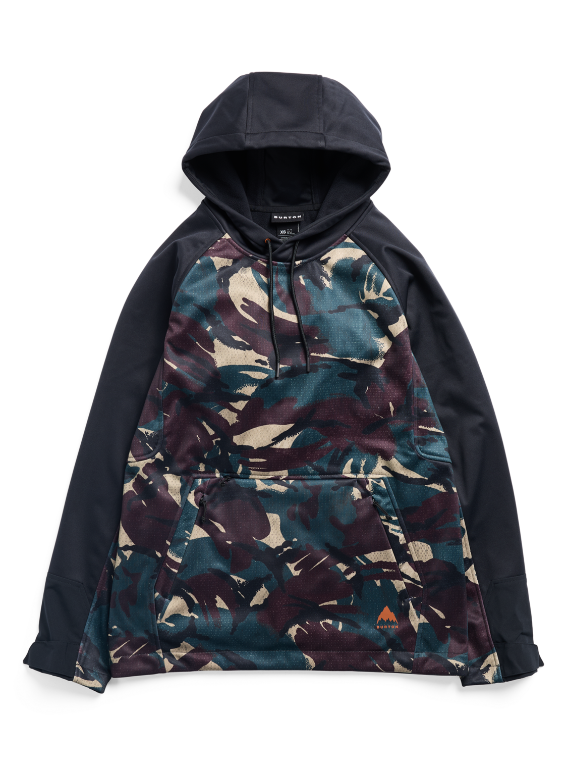 Crown Weatherproof Riding Pullover Hoodie - SEERSK/TRUBLK