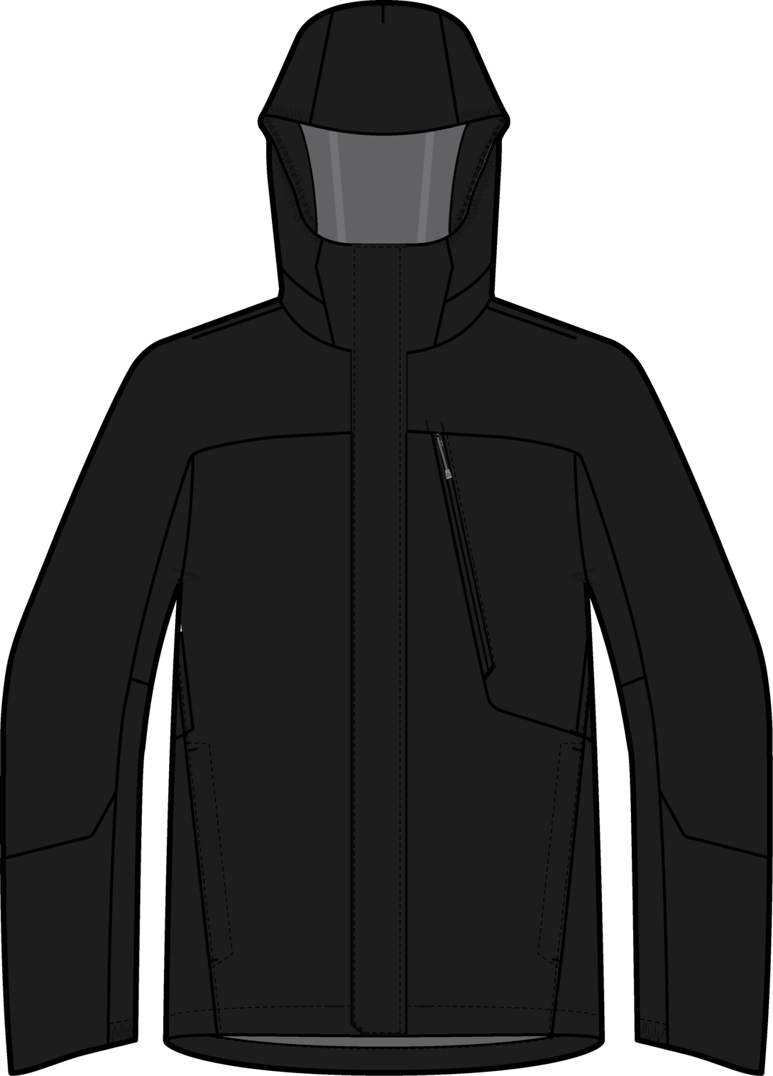 Men's Reserve 2.5L Jacket - True Black