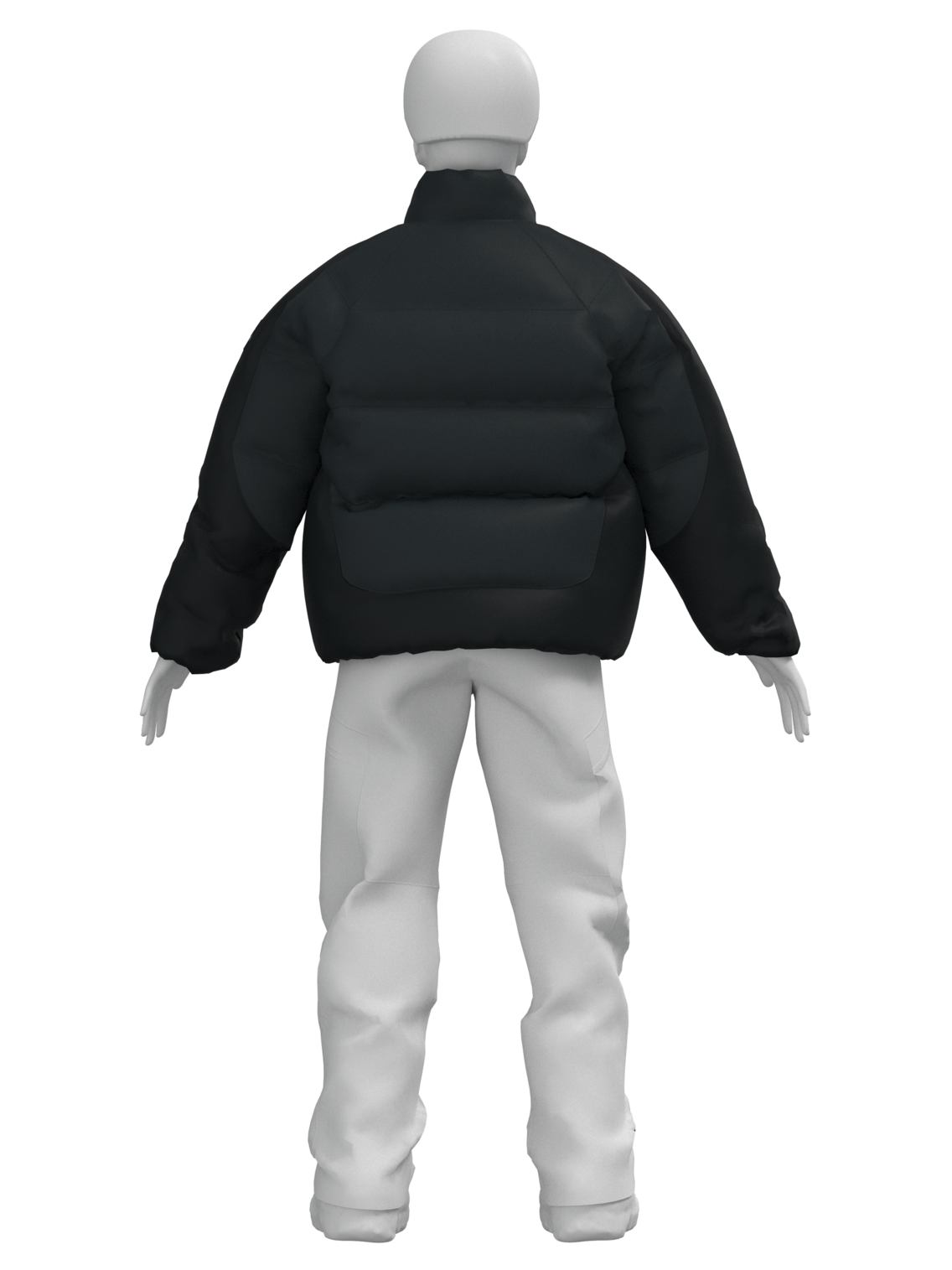 AG Toughy Puffy Down Jacket - True Black