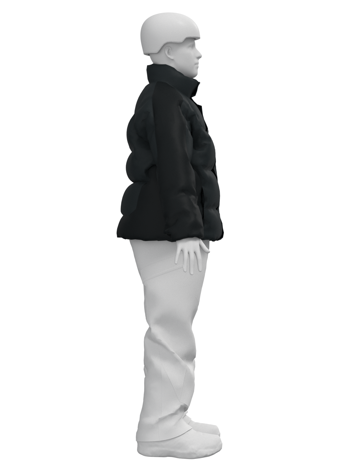 AG Toughy Puffy Down Jacket - True Black