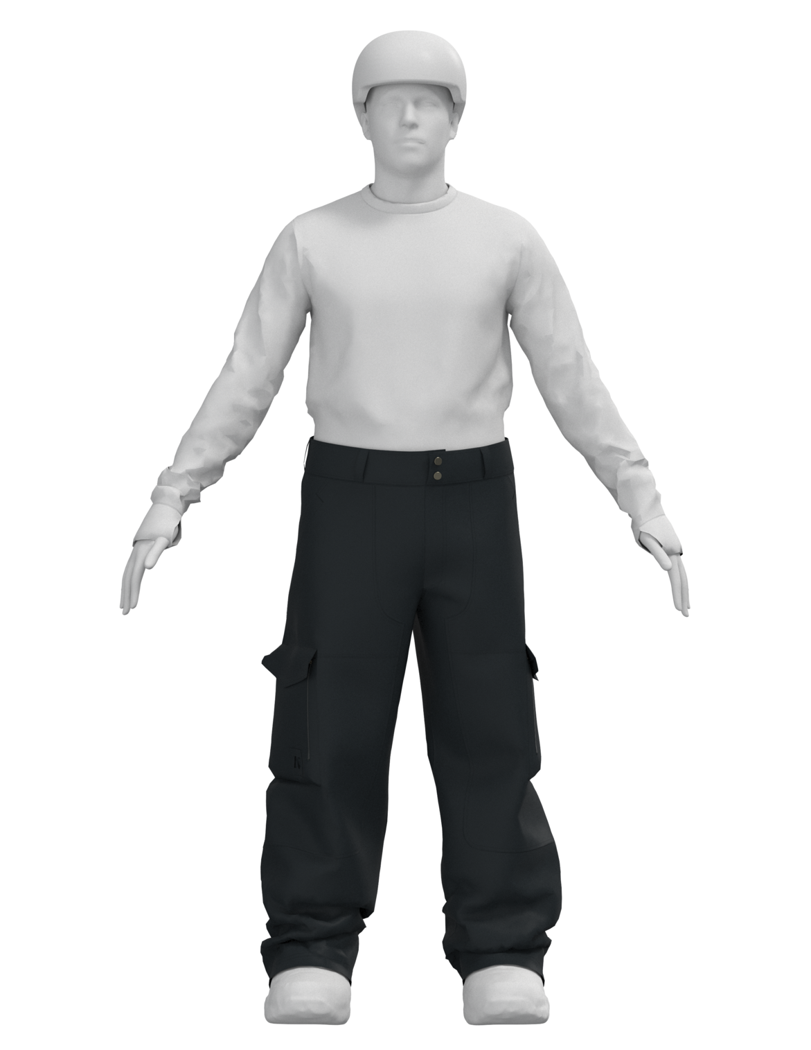 AG Offspin 2L Pants - True Black