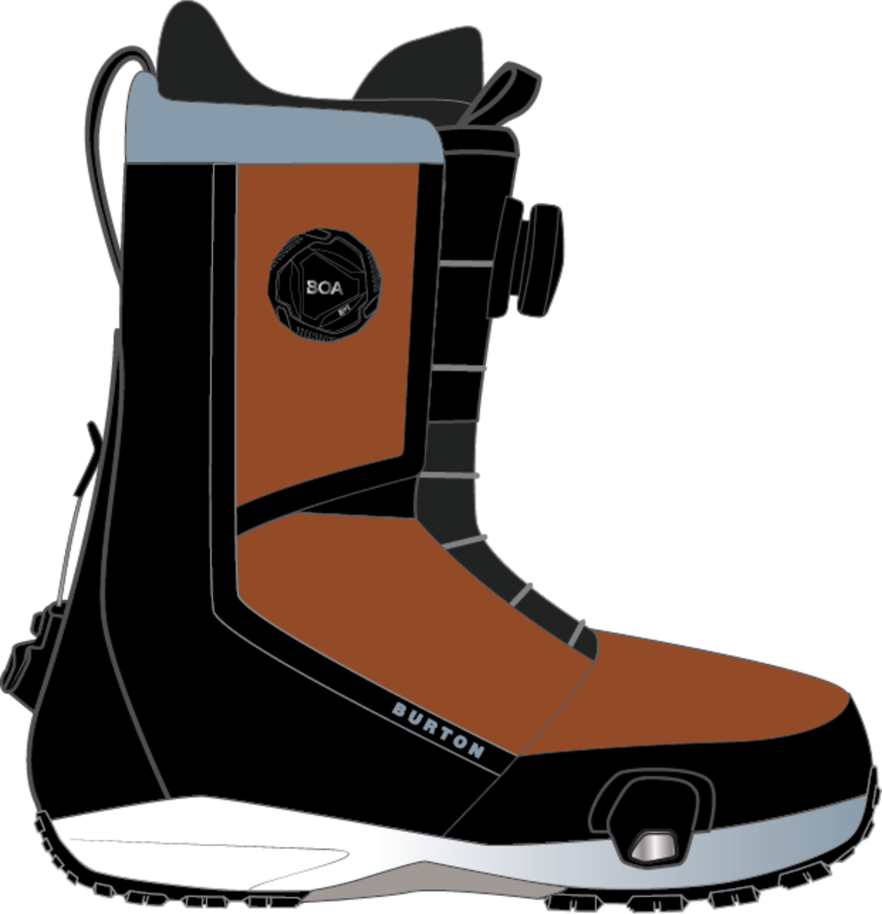 Men's Highshot Plus Step On® Snowboard Boots - Spiced Chai