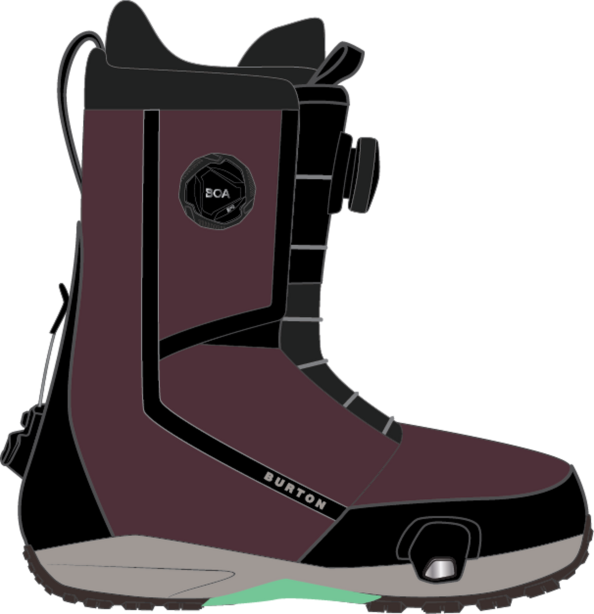 Men's Highshot Plus Step On® Snowboard Boots - Rum Raisin