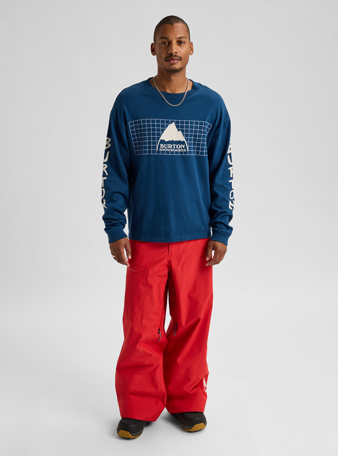 Burton 50th 80's LS SELVEDGE BLUE