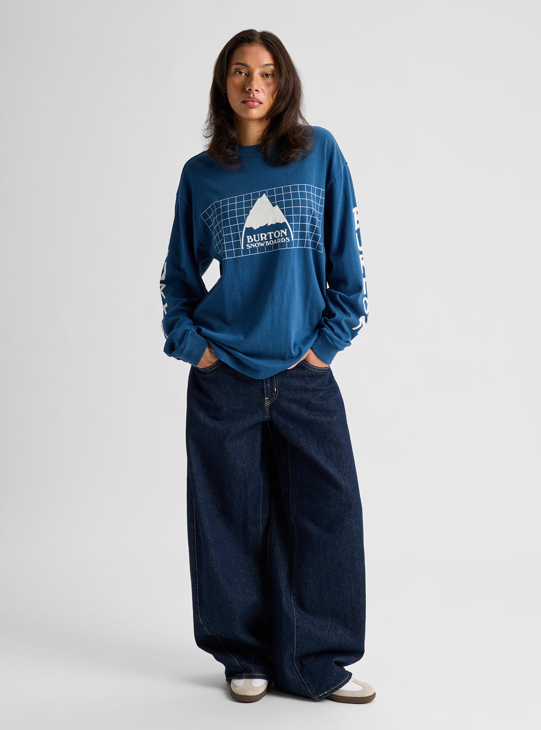 Burton 50th 80's LS SELVEDGE BLUE