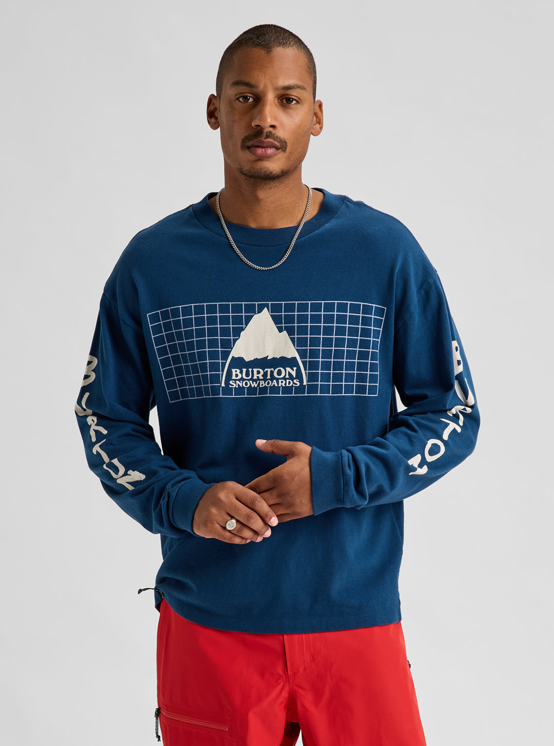 Burton 50th 80's LS SELVEDGE BLUE
