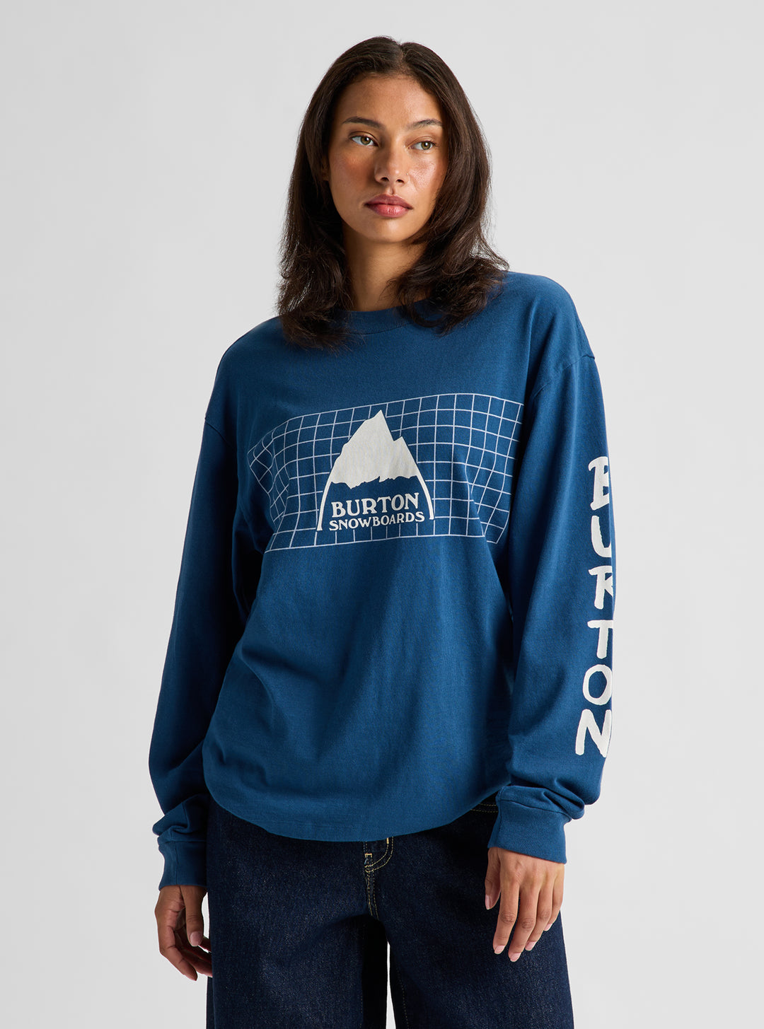 Burton 50th 80's LS SELVEDGE BLUE