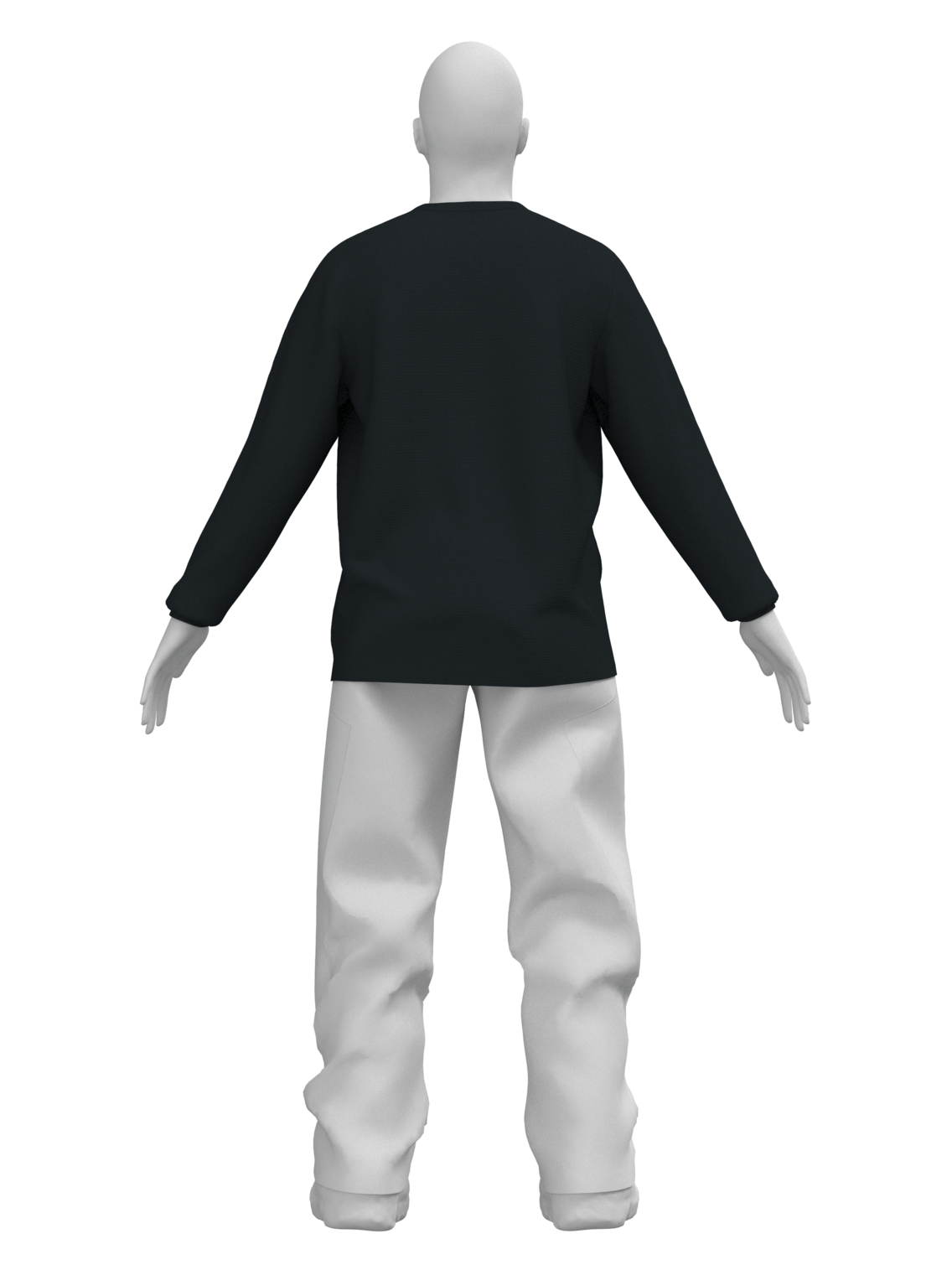 AG Tech Layer Waffle Crewneck - TRUBLK/DIRTYMONEY