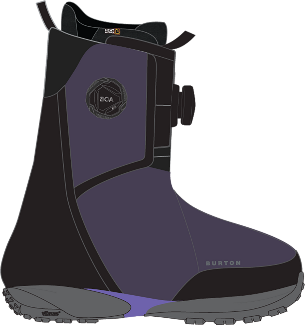 Women's Waverange X Snowboard Boots - Nightshade Purple