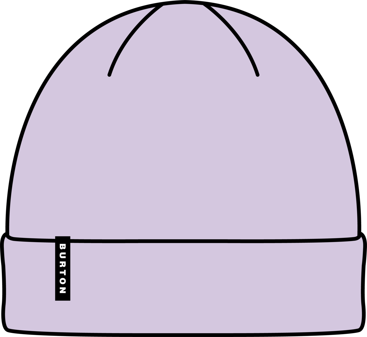 All Day Long Beanie - Moondust Purple