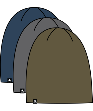 DND Beanie (3 Pack) - Selvedge Blue/Gotham Gray/Dried Moss