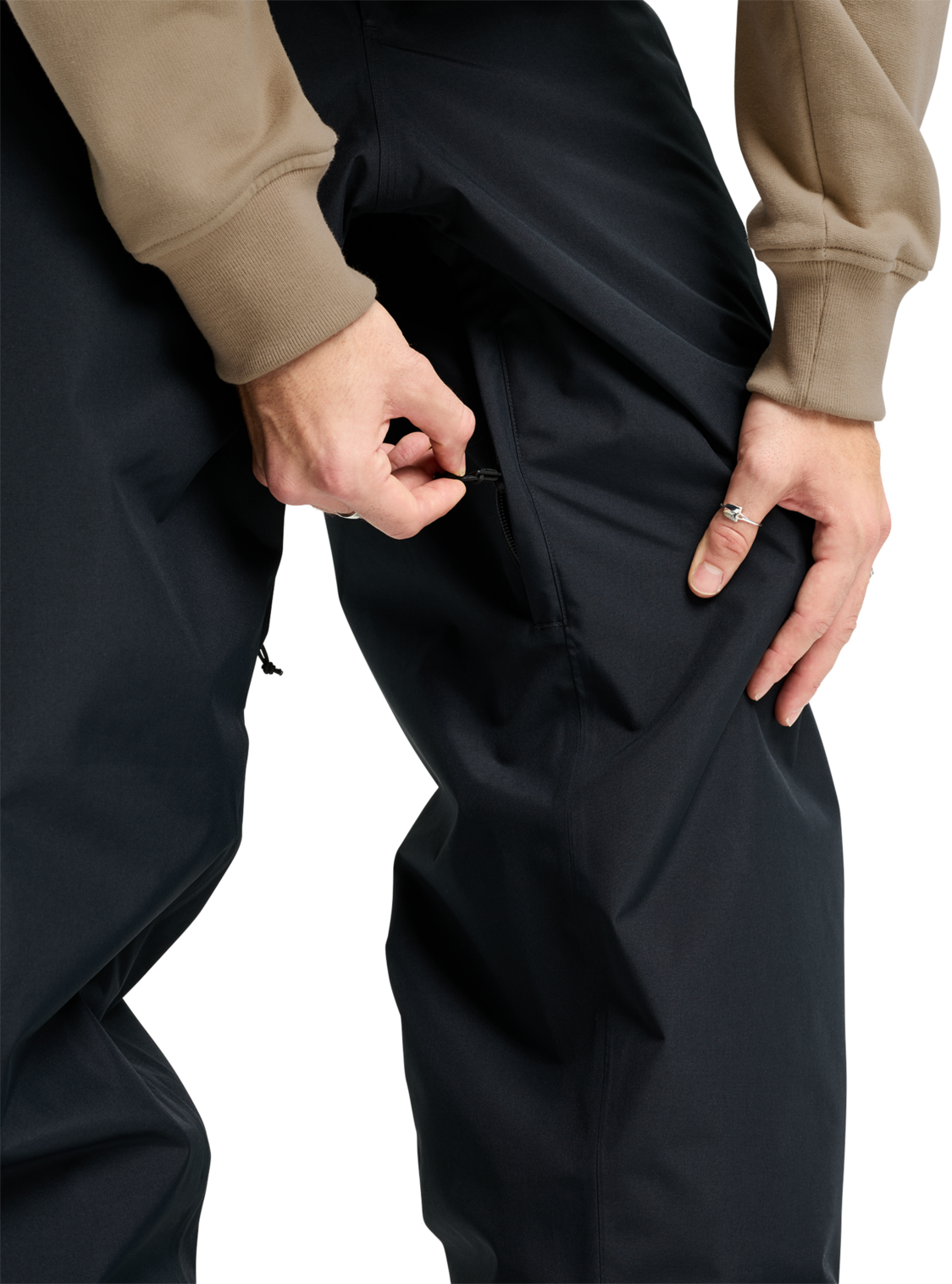 Men's Reserve 2L Baggy Cargo Pant - True Black