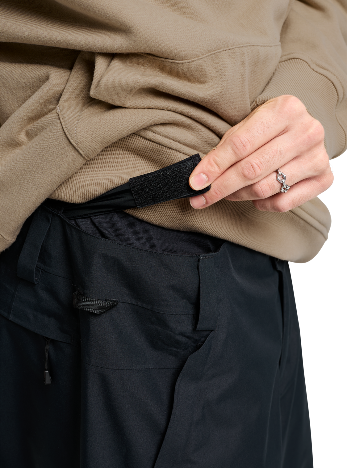 Men's Reserve 2L Baggy Cargo Pant - True Black