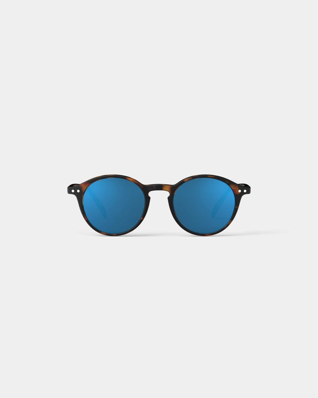 Okulary przeciwsłoneczne The Iconic #D Tortoise Blue Mirror