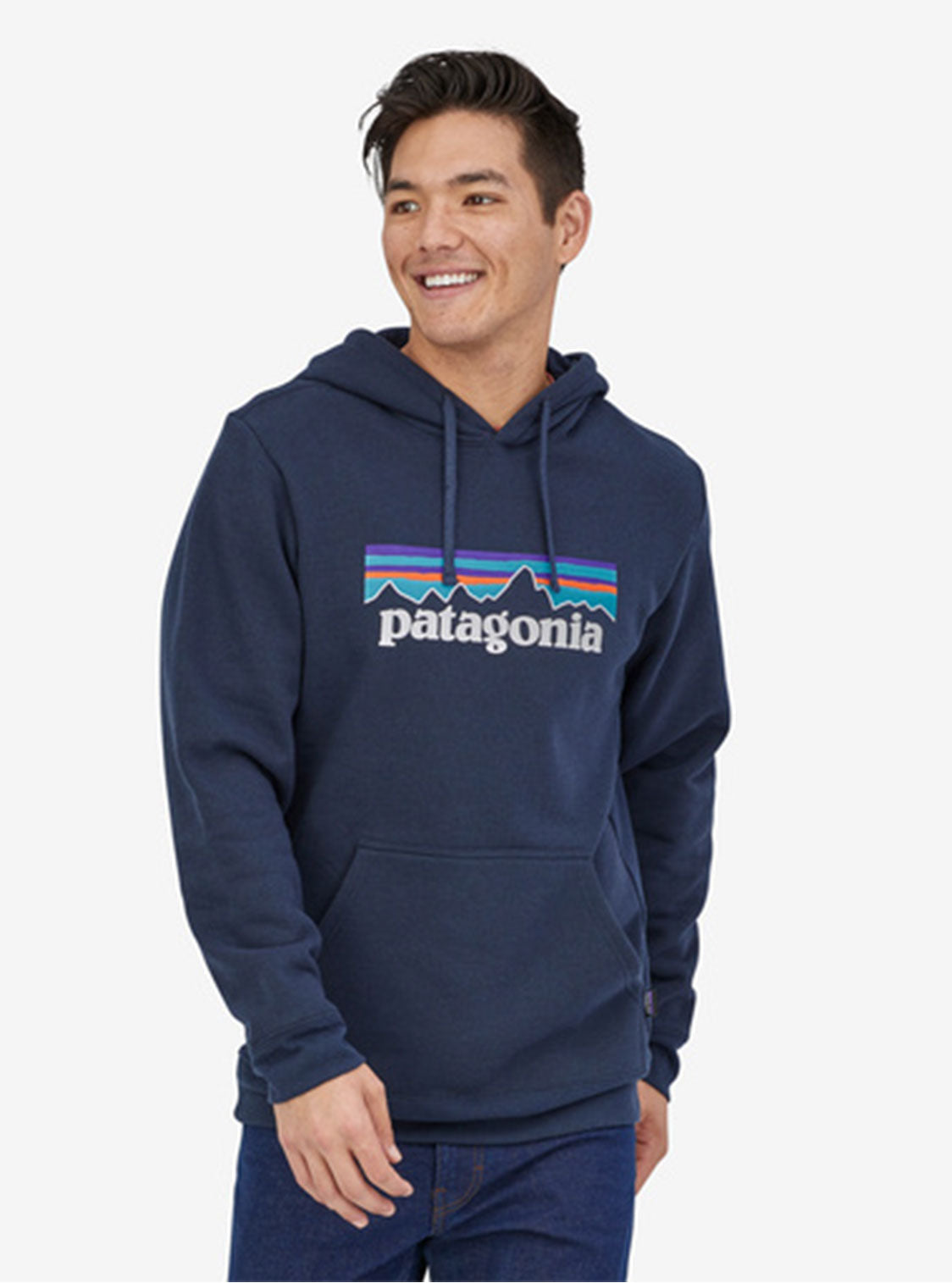 Bluza z kapturem Patagonia P-6 Logo Uprisal Hoody New Navy