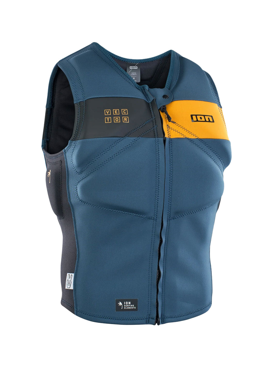 Kamizelka Impact Vest Ion 2022 Vector AMP Front Zip Petrol