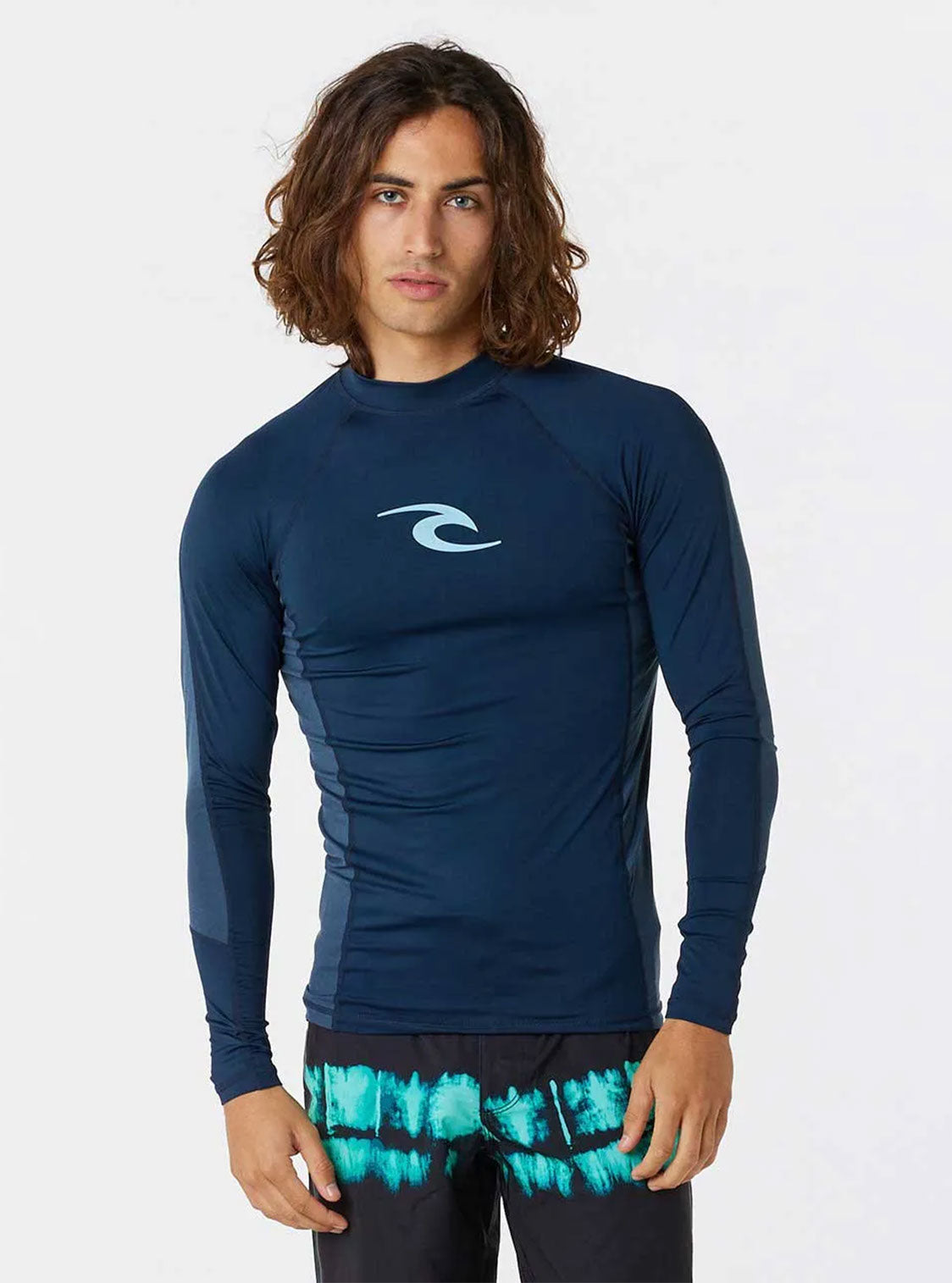 Rip Curl Lycra Waves Upf Perf L/S Dark Navy