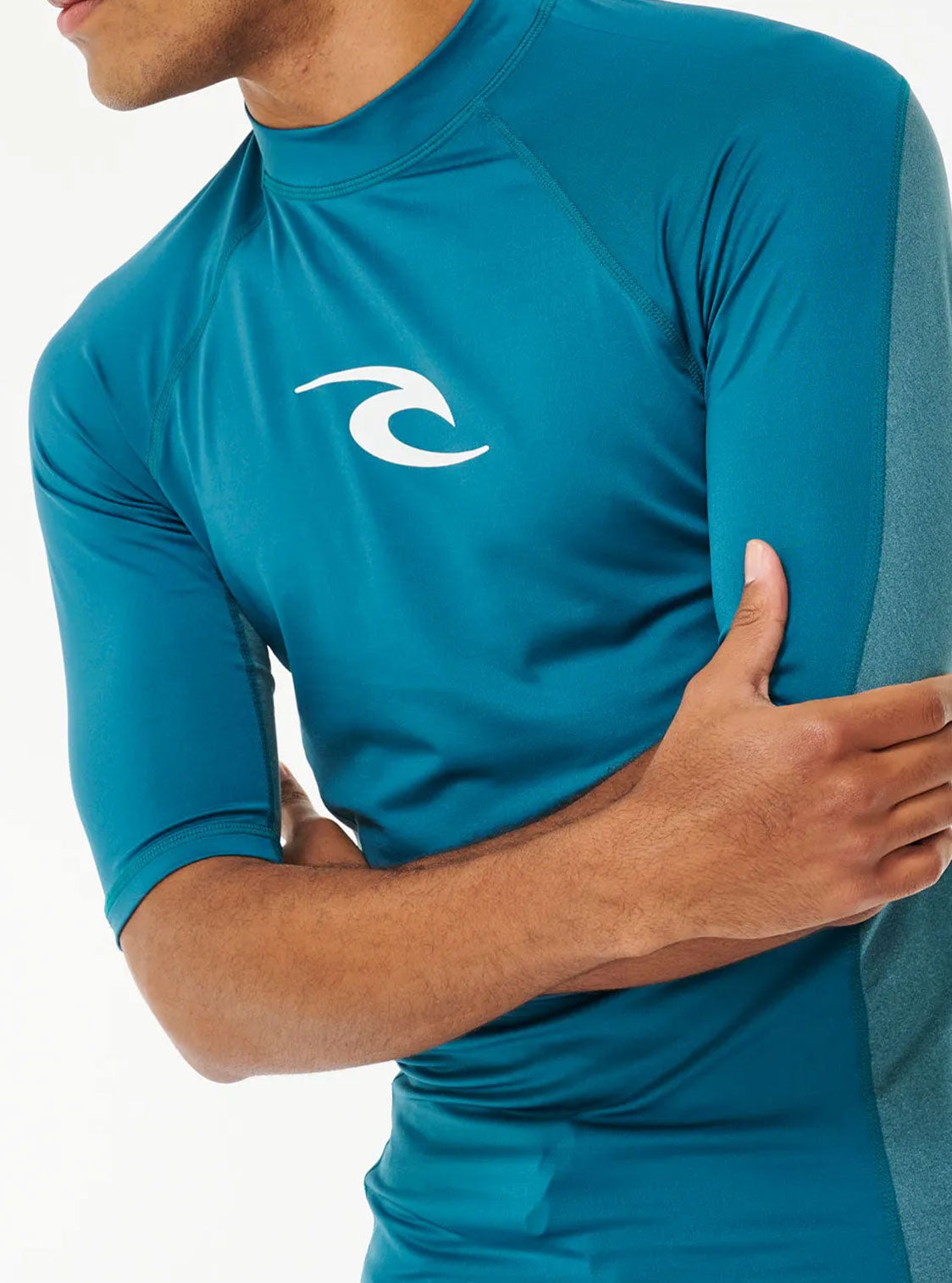 Rip Curl Lycra Waves Upf Perf S/S Deep Ocean