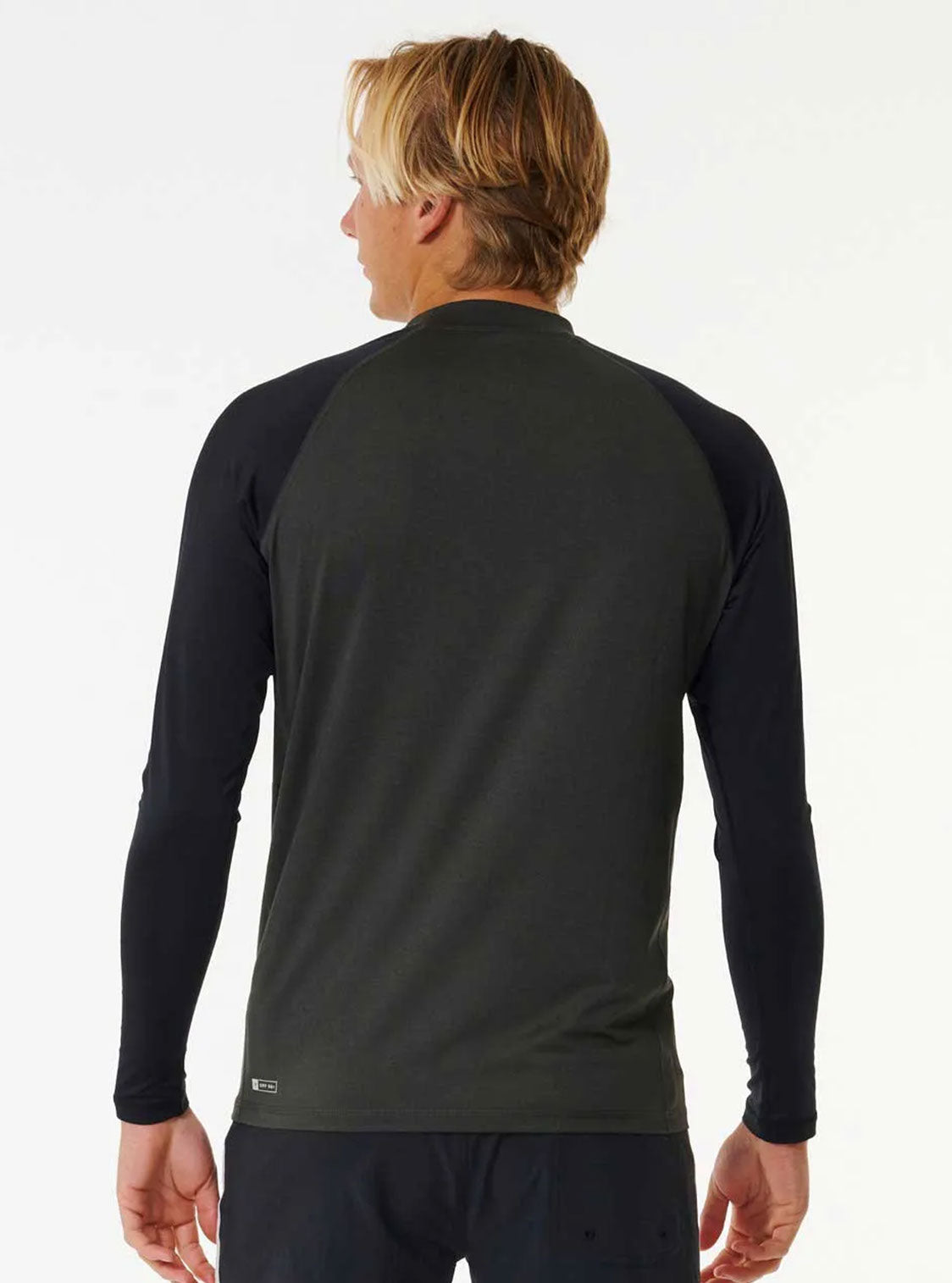 Rip Curl Lycra Shock Upf Ls Black Marle