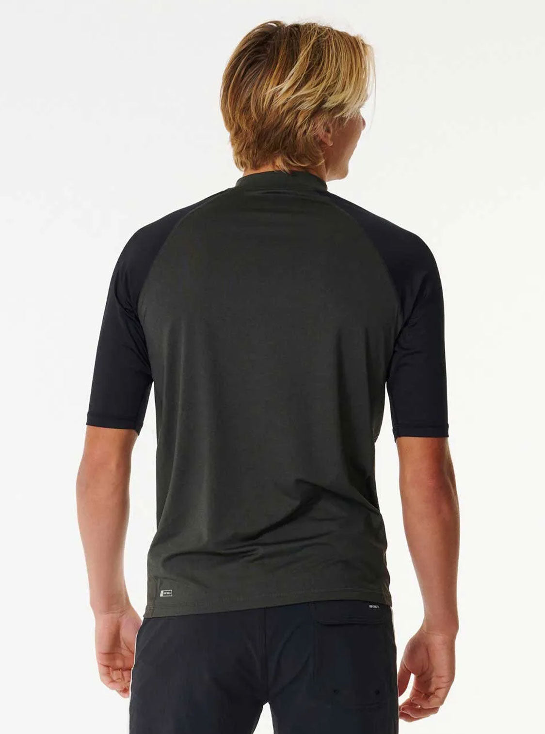 Rip Curl Lycra Shock Upf Ss Black Marle