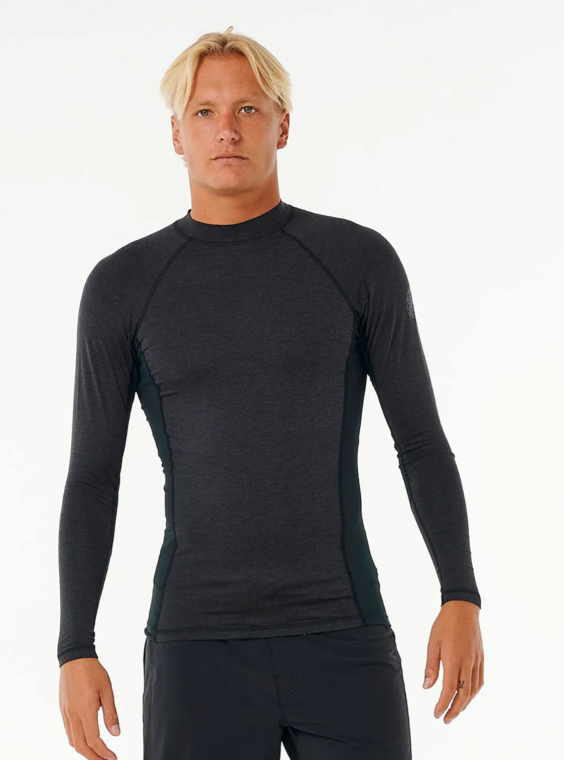 Rip Curl Lycra Dawn Patrol Upf Perf L/S Black Marle