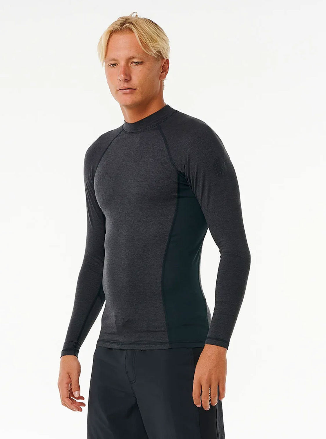 Rip Curl Lycra Dawn Patrol Upf Perf L/S Black Marle