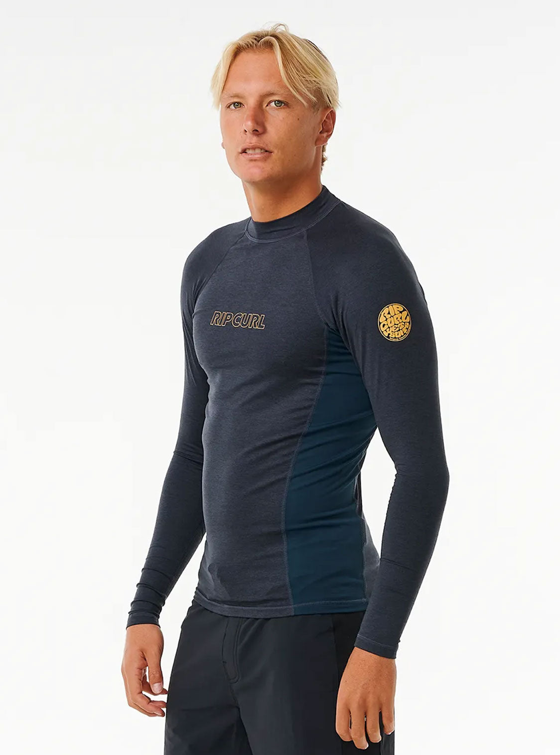 Rip Curl Lycra Dawn Patrol Upf Perf L/S Navy Marle