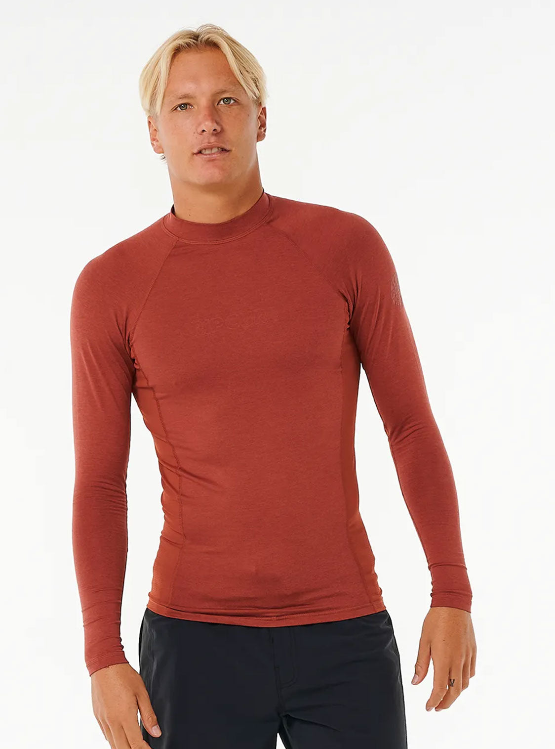 Rip Curl Lycra Dawn Patrol Upf Perf L/S Red Marle