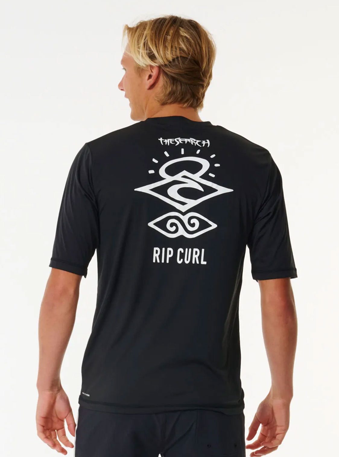 Rip Curl Lycra Icons Surflite Upf S/S Black