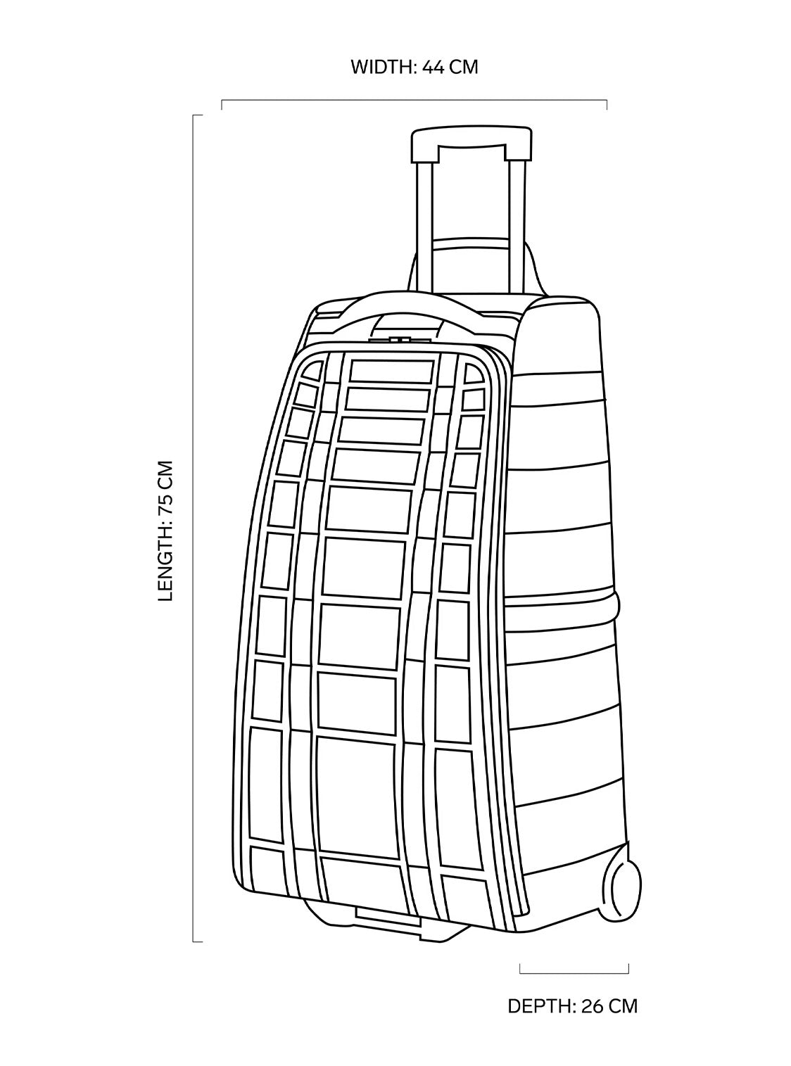 Torba Podróżna DB Hugger Roller 60L