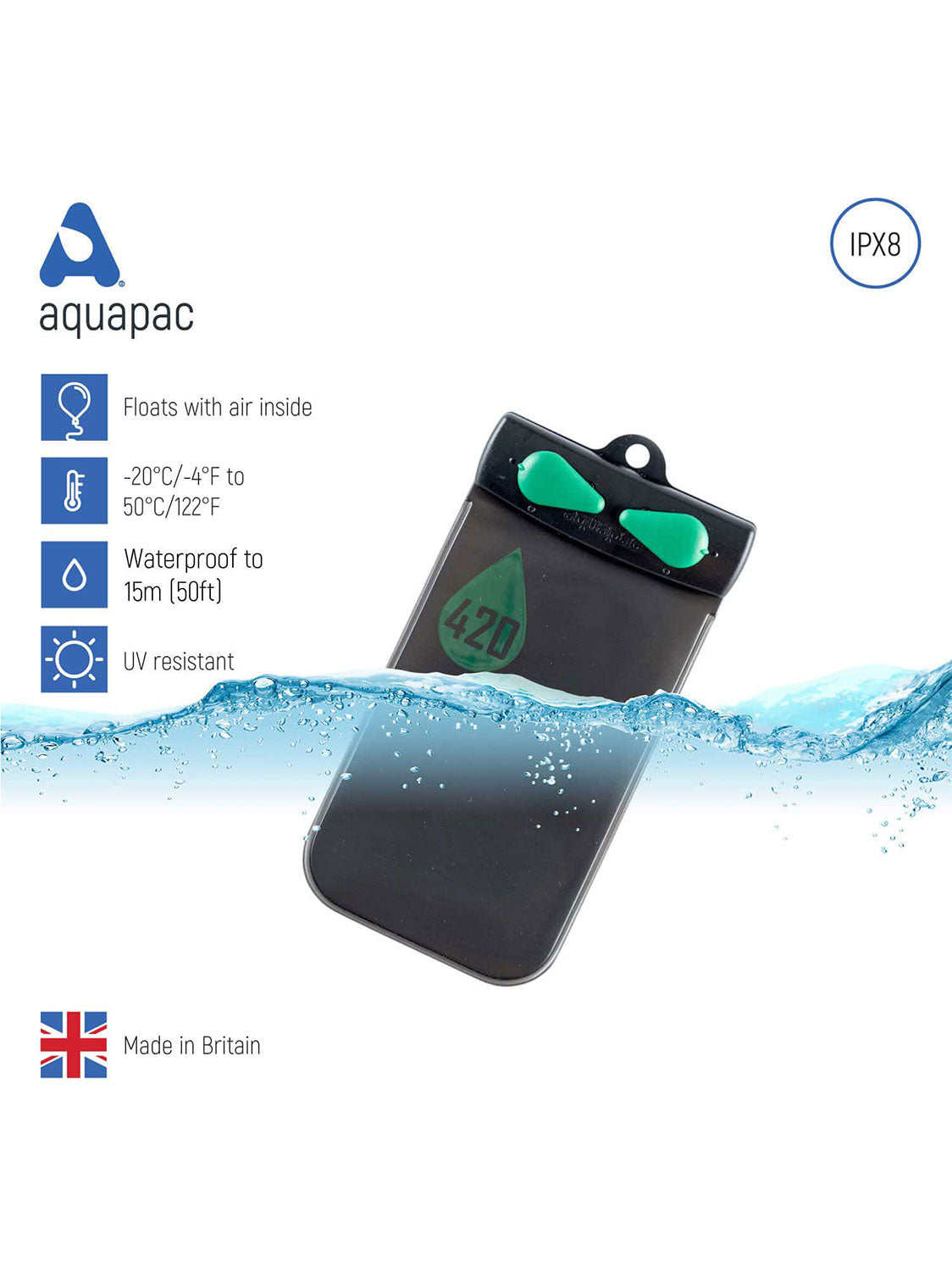 AQUAPAC KEYMASTER STASH CASE