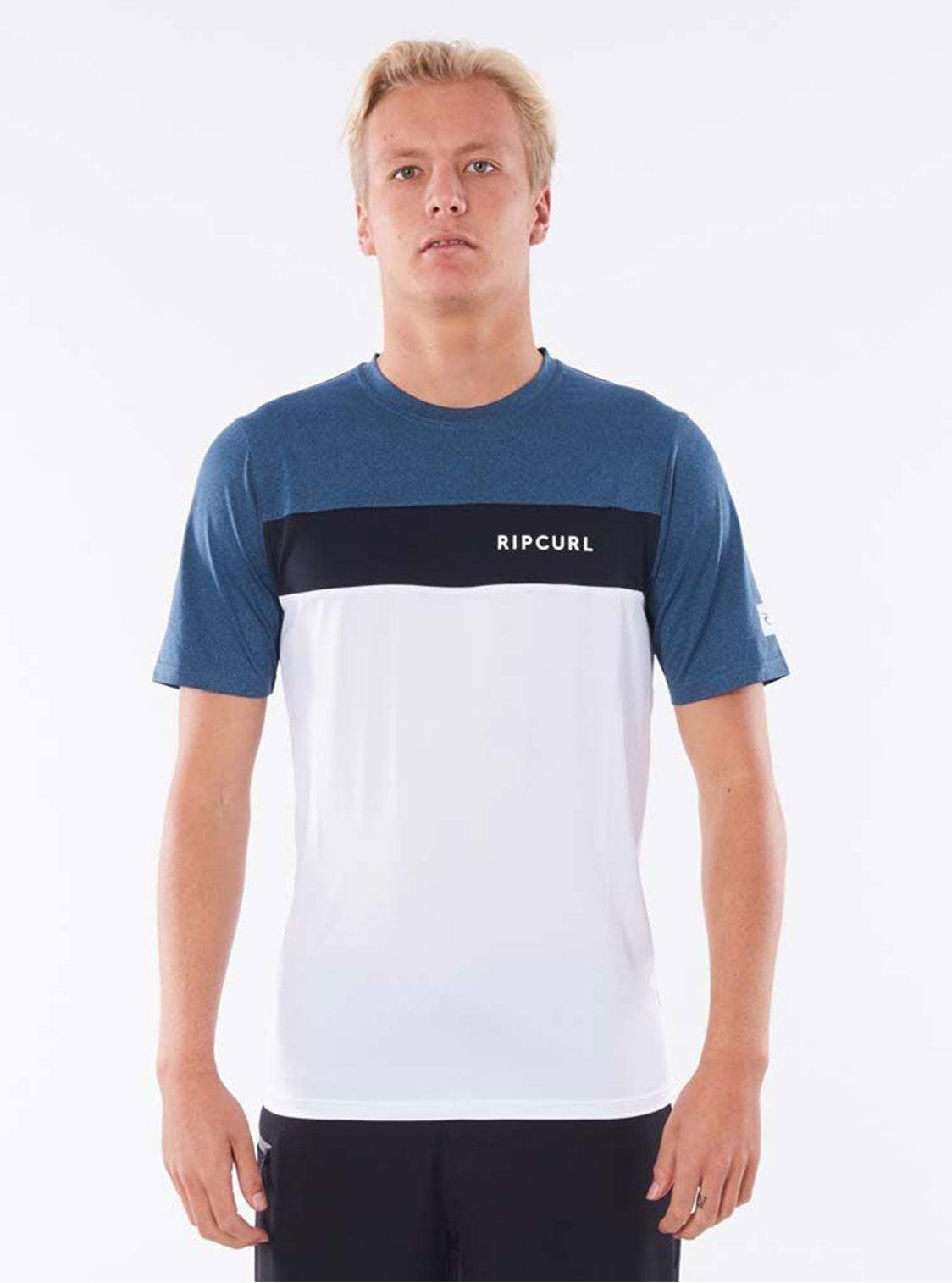 Lycra Męska Rip Curl Underline Panel Short Sleeve