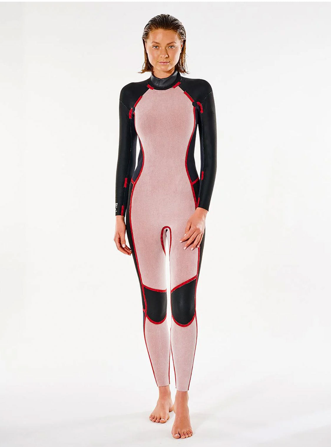 Pianka Neoprenowa Damska Rip Curl WMNS D/PATROL 4/3 BZ - SUB SLATE ROSE
