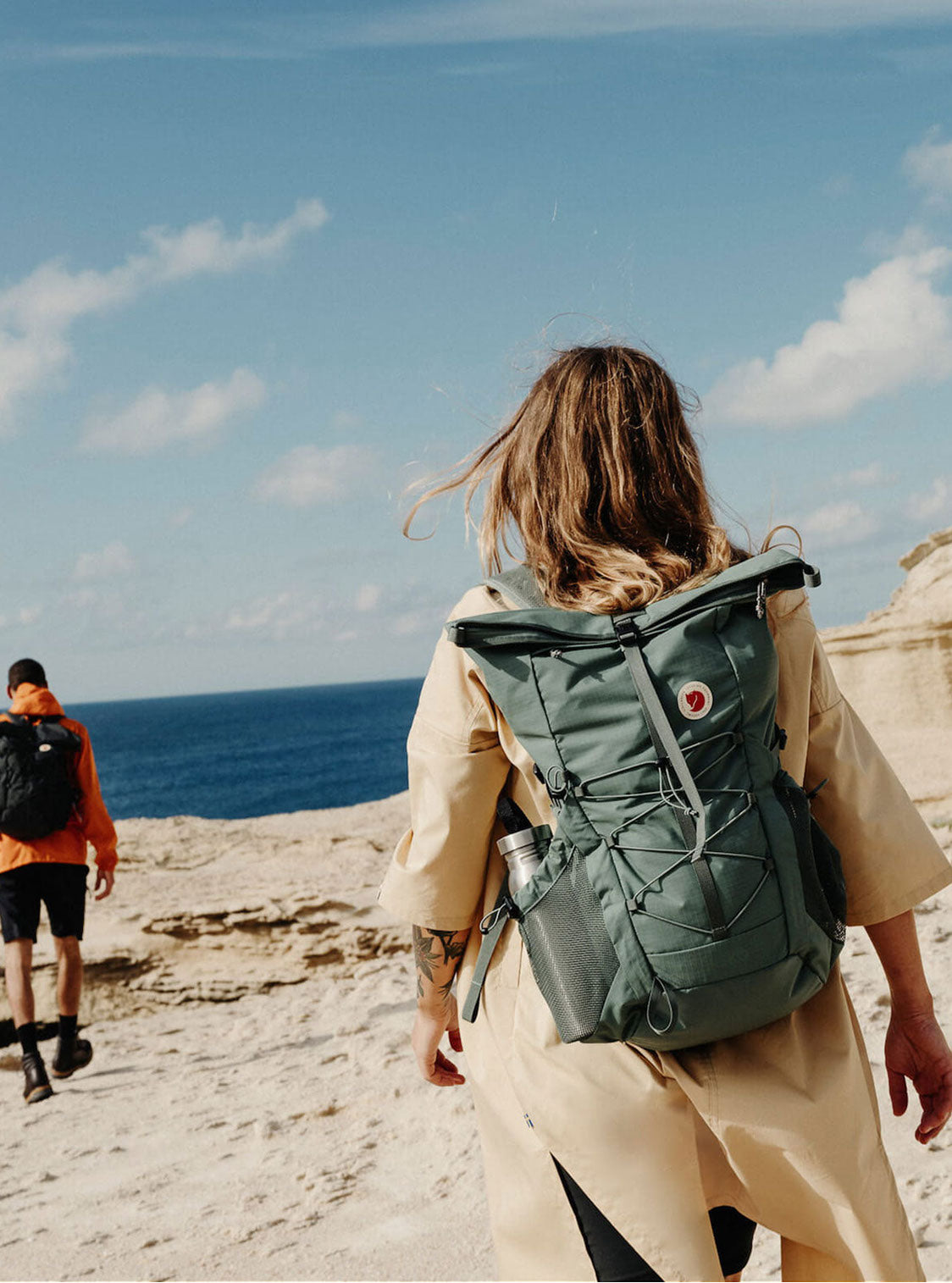 Plecak Fjallraven Abisko Hike Foldsack Patina Green