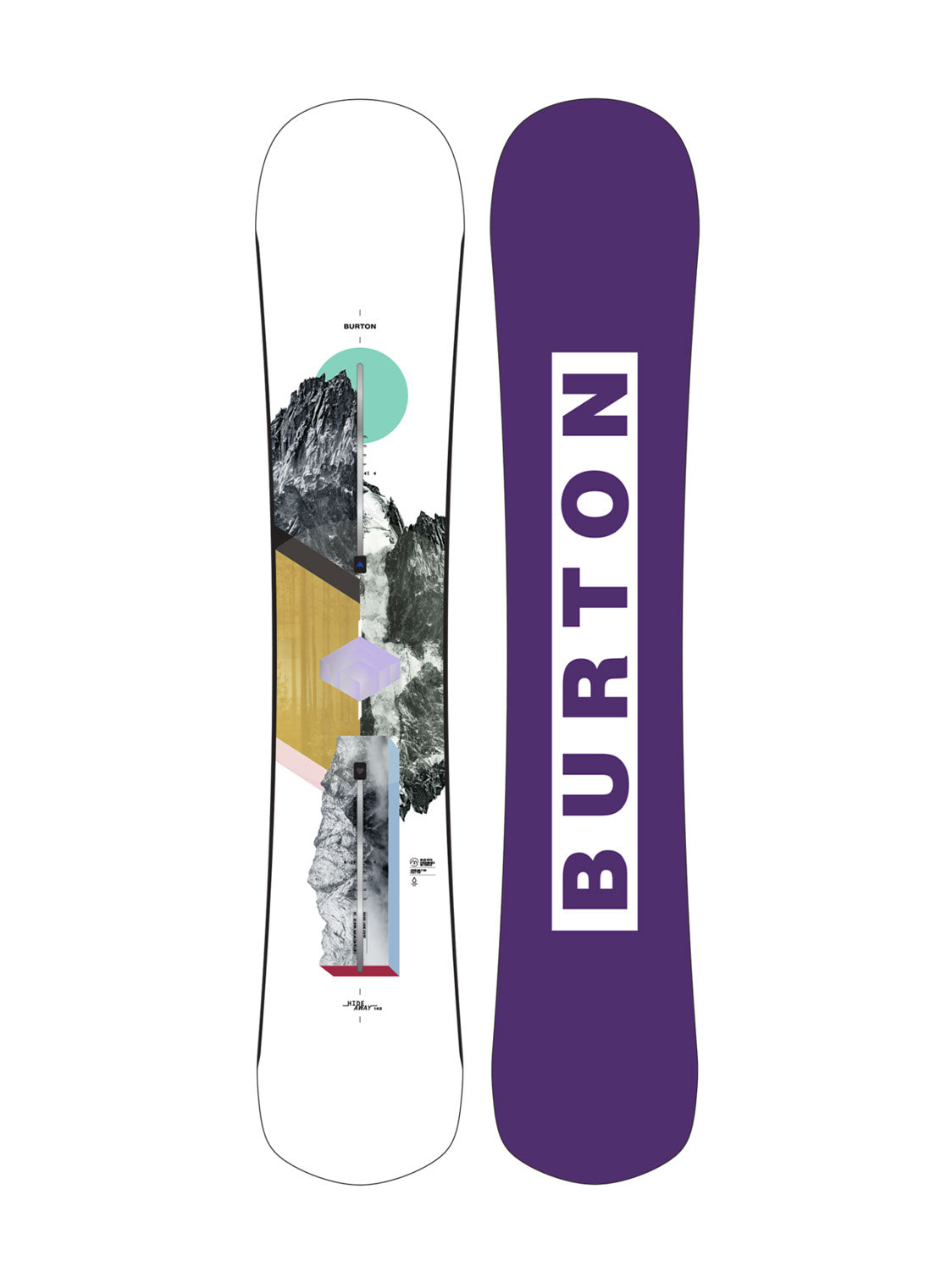 Deska snowboardowa Burton Women's Hideaway Flat Top Snowboard