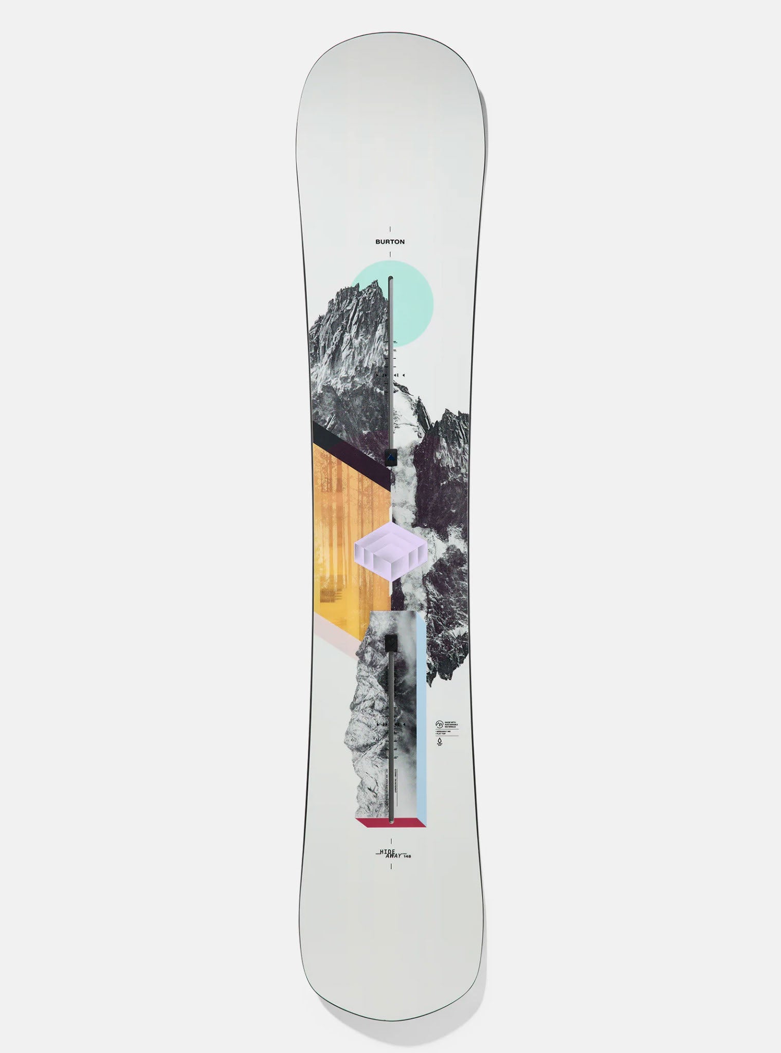 Deska snowboardowa Burton Women's Hideaway Flat Top Snowboard