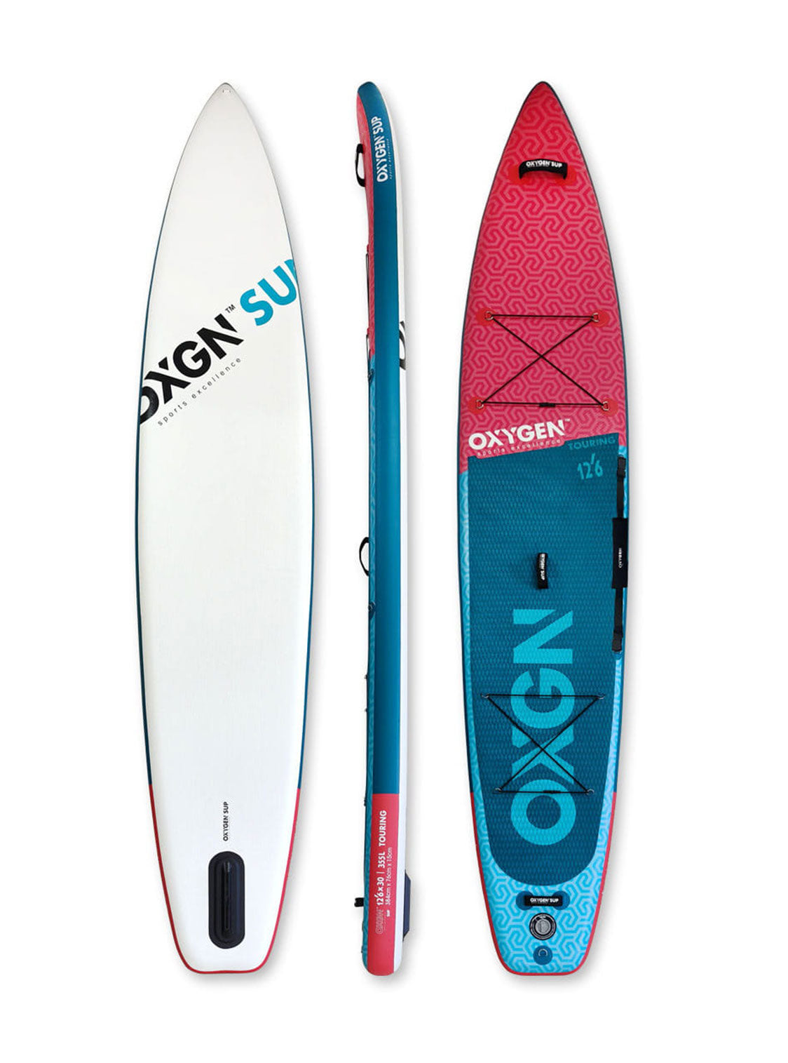 Deska Pompowana SUP Oxygene Touring 12'6x30 II gatunek