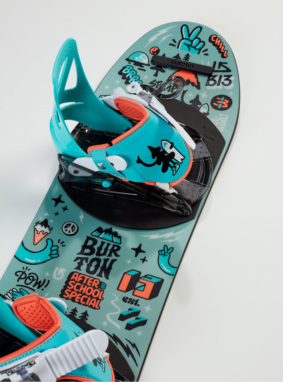 Deska snowboardowa dziecięca z wiązaniami Burton Kids' After School Special Board and Binding Package