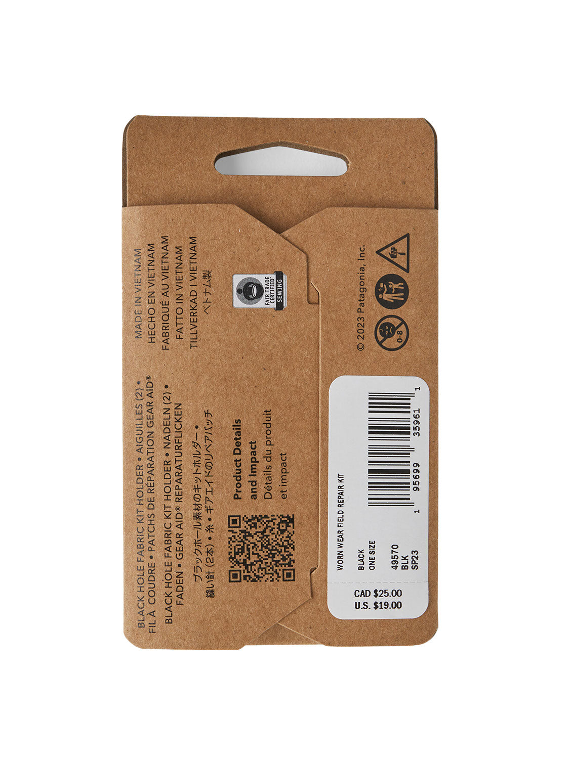 Zestaw naprawczy Patagonia Worn Wear Field Repair Kit