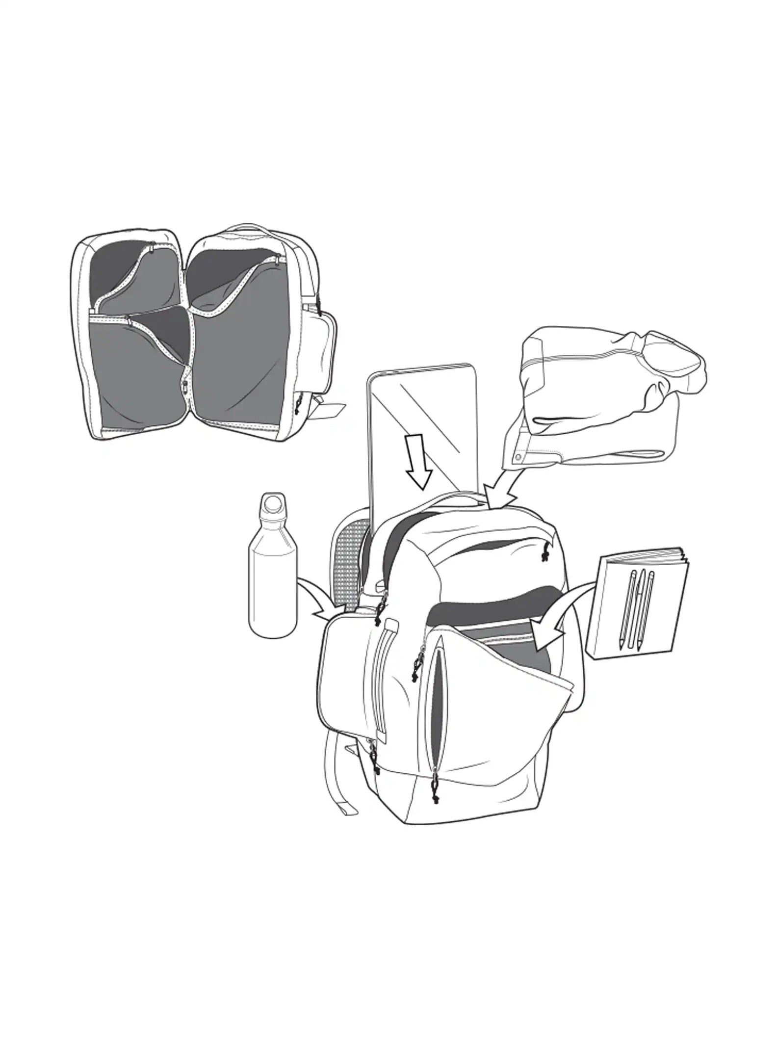 Plecak bagaż podręczny Burton Multipath 27L Travel Pack