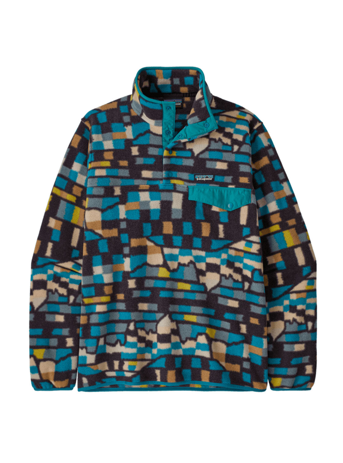 Bluza polarowa męska Patagonia Lightweight Synchilla® Snap-T® Fleece Pullover
